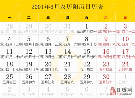 2001年4月28日|万年历2001年4月28日日历查询